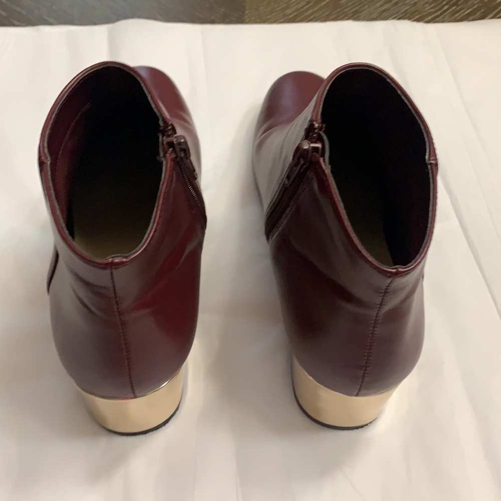 Marc New York burgundy ankle boots Size 7 - Picture 6 of 17